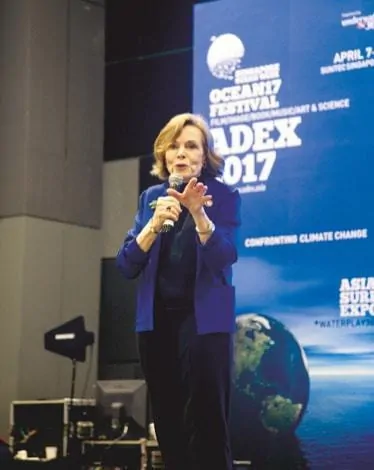 ADEX Conservation talks Sylvia Earle