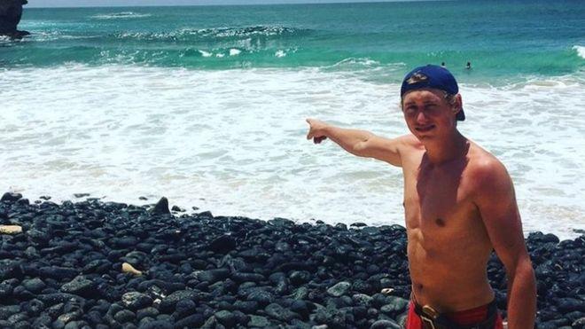 Hawaii shark attack - Dylan McWilliam