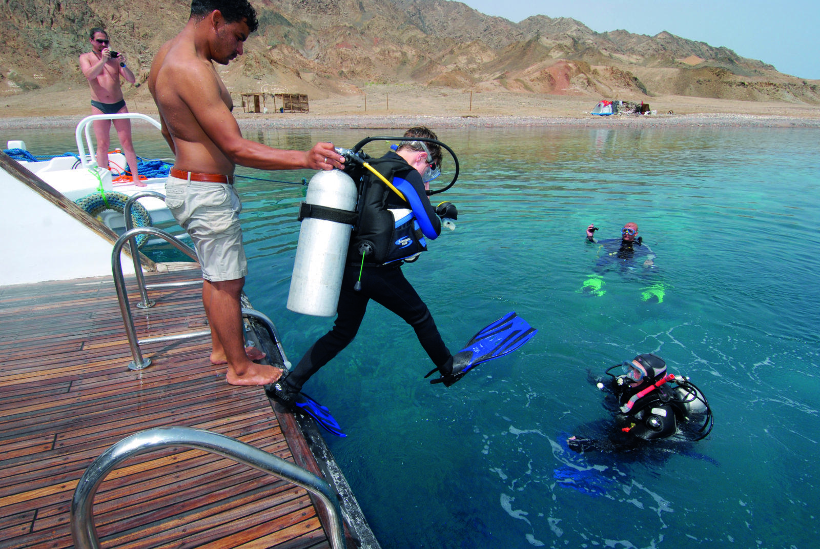 Bubblemaking In Dahab by Jeremy & Amanda Cuff