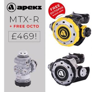 Christmas offer from Apeks - FREE octopus with selected regulators!