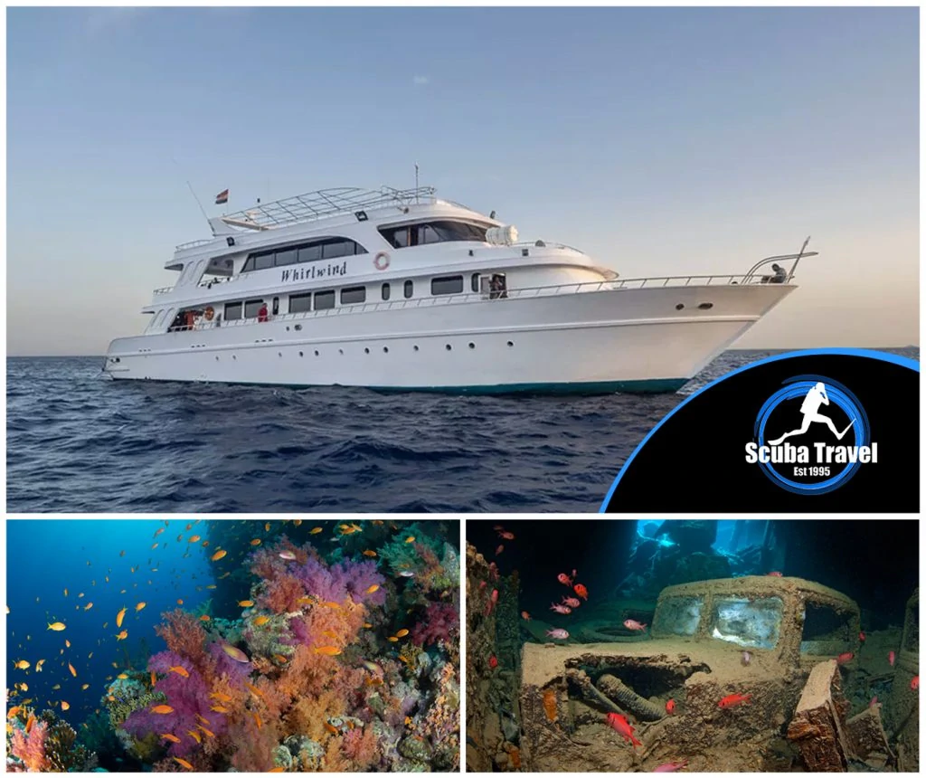 Scuba Travel, Red Sea, Whirlwind, Wrecks and Reefs