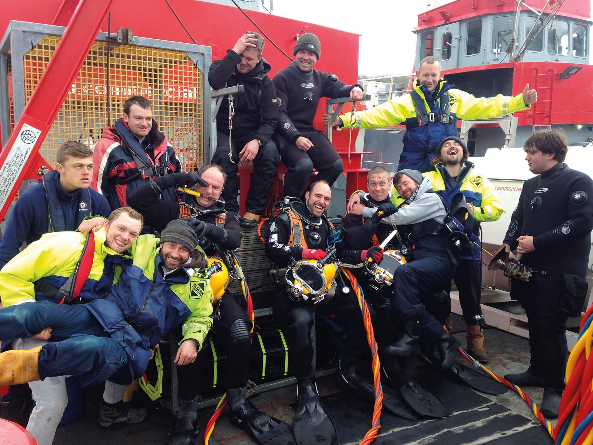 Commercial diving as a career