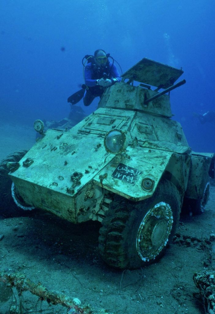 MARK EVANS: Aqaba's Underwater Military Museum