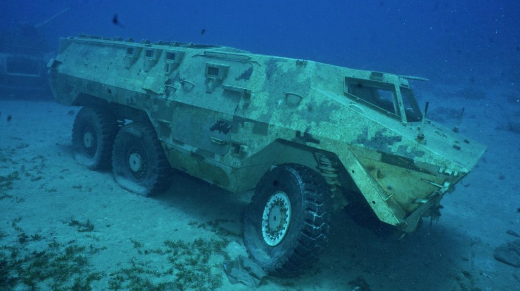 MARK EVANS: Aqaba's Underwater Military Museum