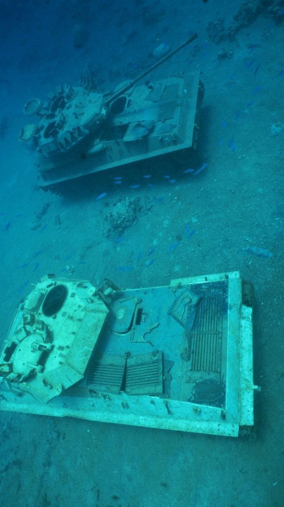 MARK EVANS: Aqaba's Underwater Military Museum