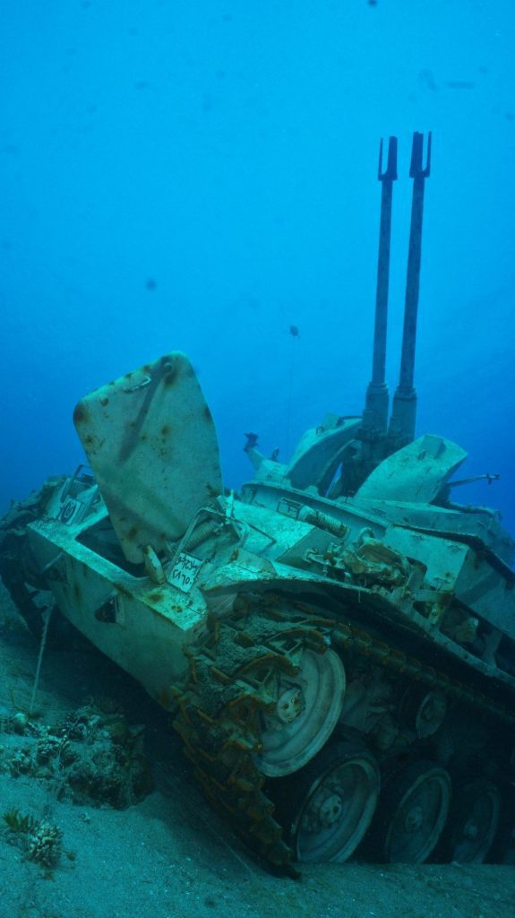 MARK EVANS: Aqaba's Underwater Military Museum