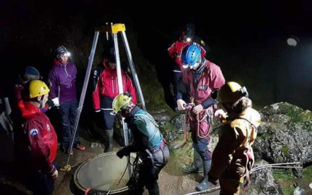 cave diver dies in one of UK's largest underground systems