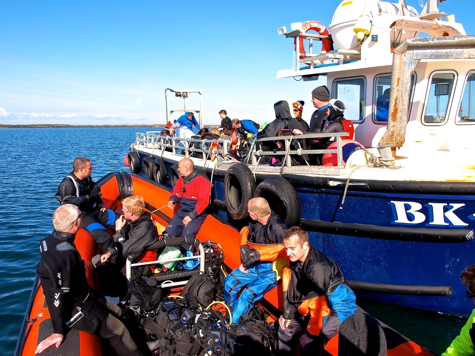 Farne Islands dive briefing