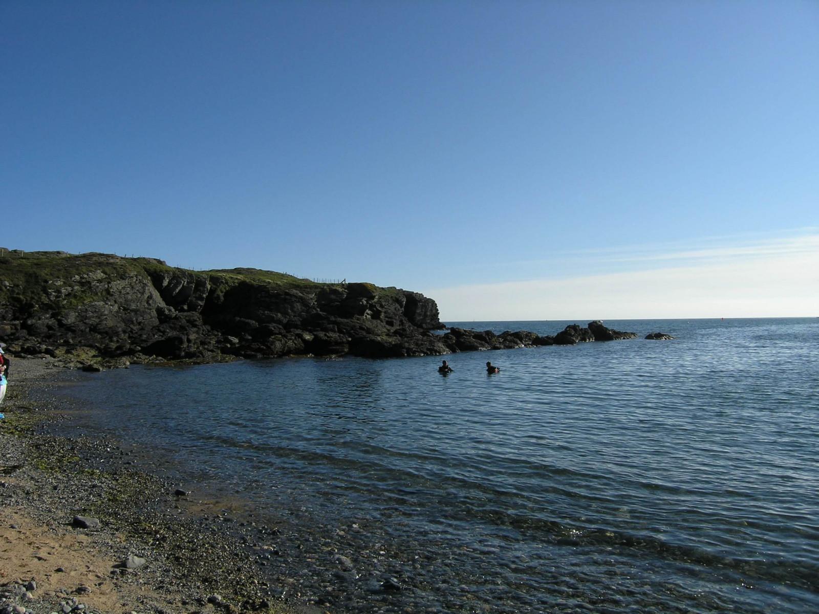 Porth Dafarch, west coast of Anglesey in North Wales