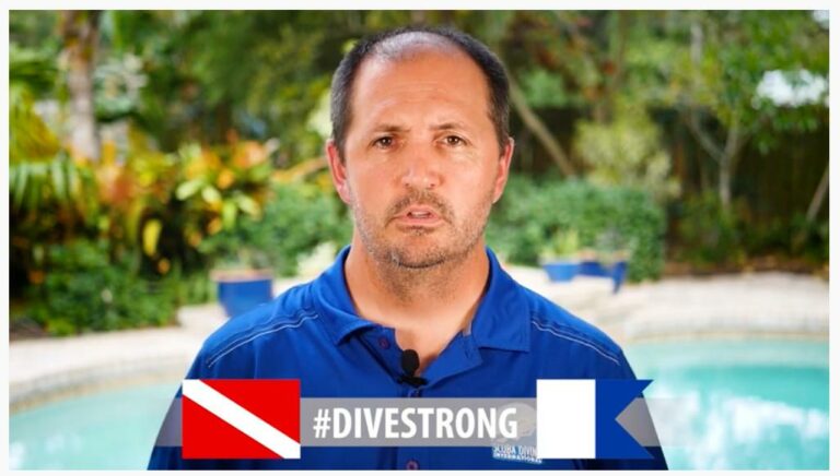 #DiveStrong