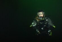 1st Dry Suit Dive