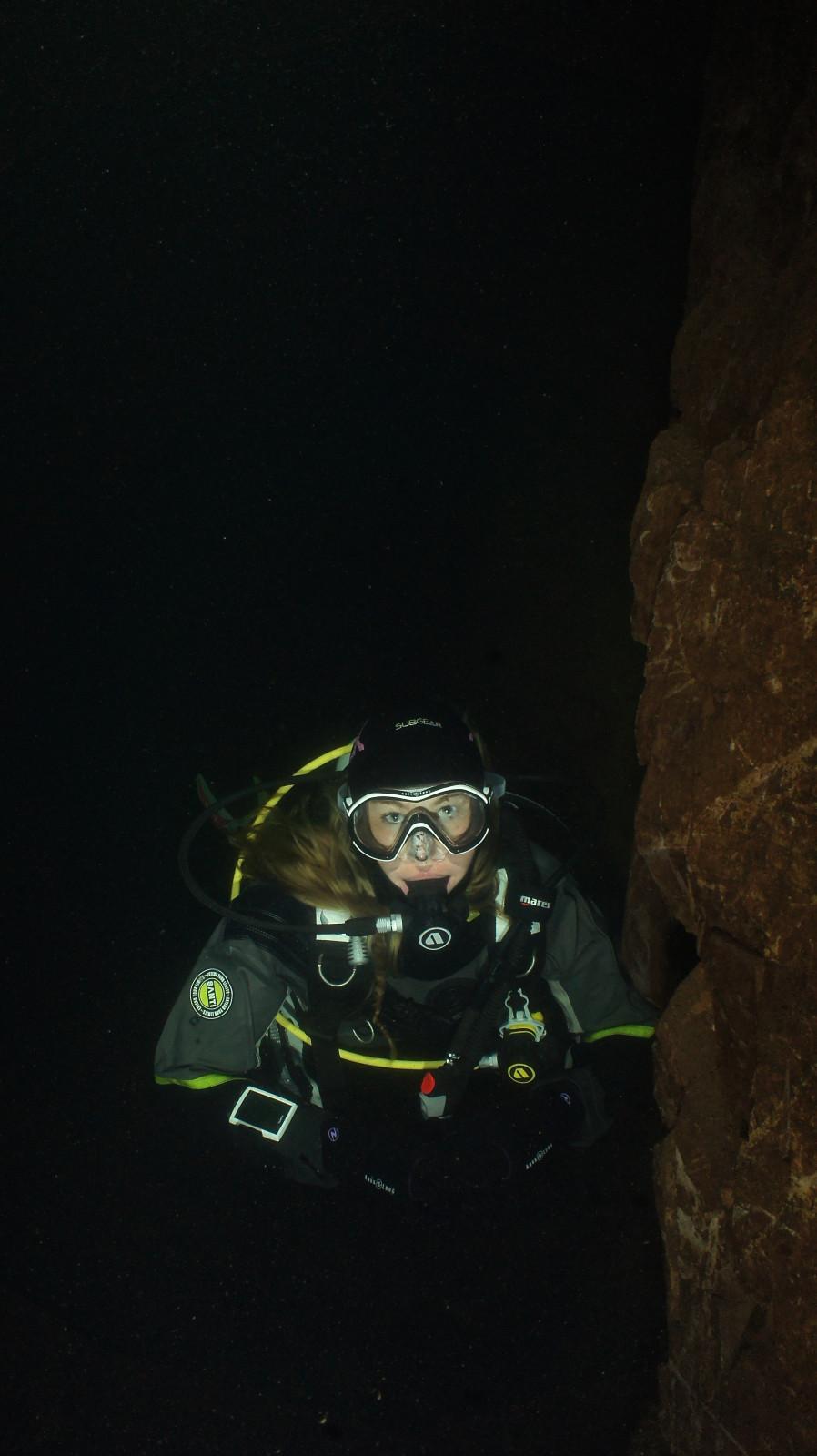 1st Dry Suit Dive 