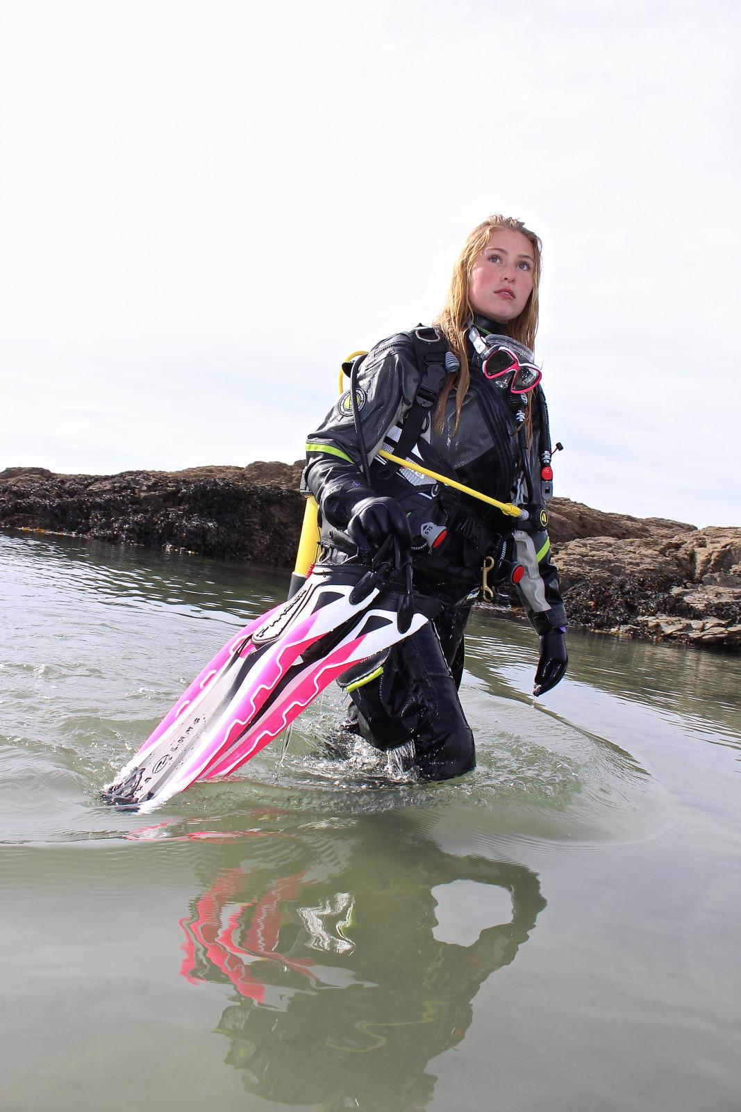 1st Dry Suit Dive 