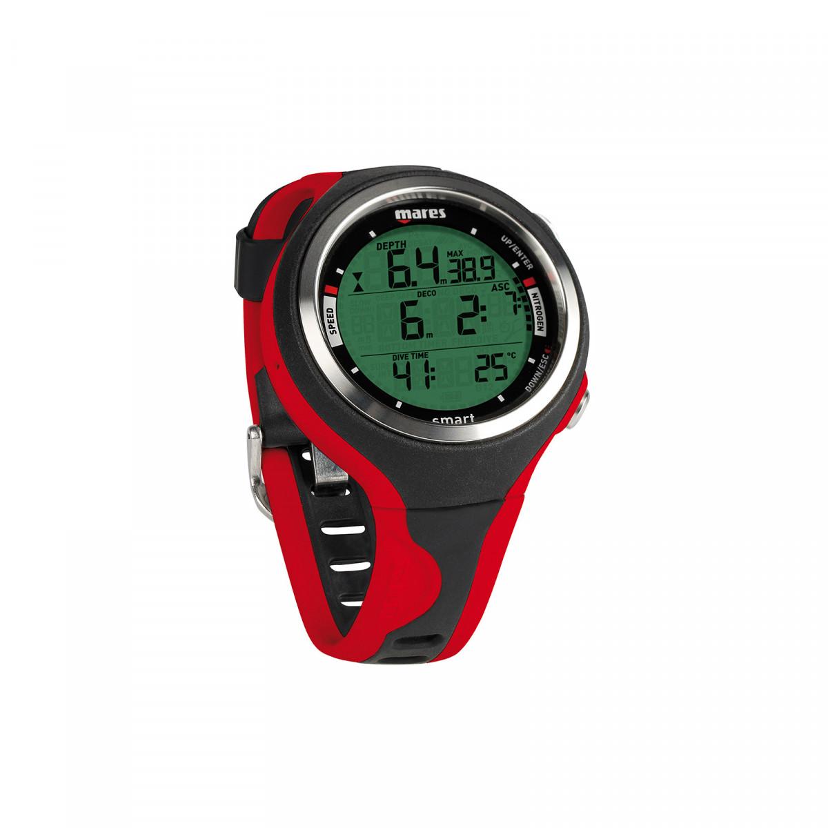 5 Best Wristwatch Dive Computers 7 Mares Smart Red and Black