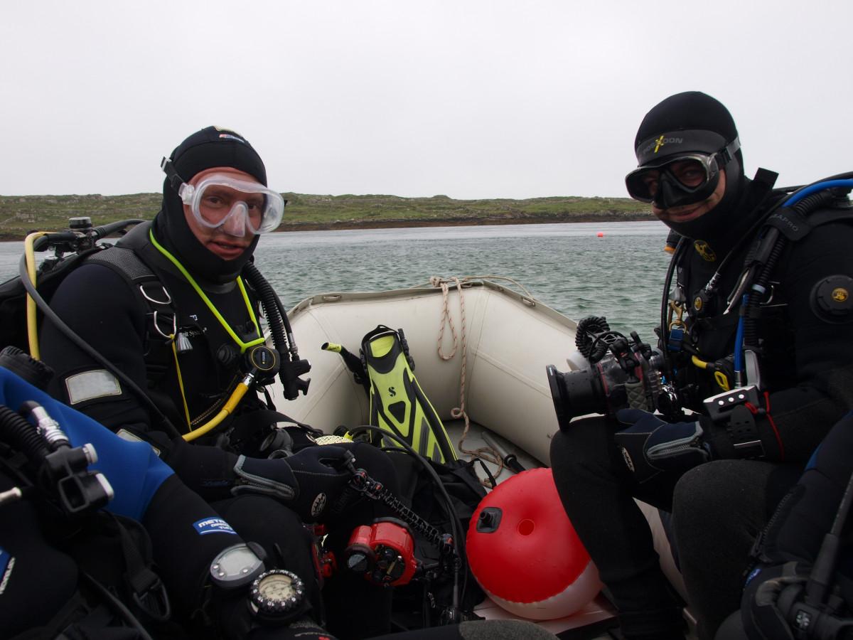 Diving from a RIB Top Tips