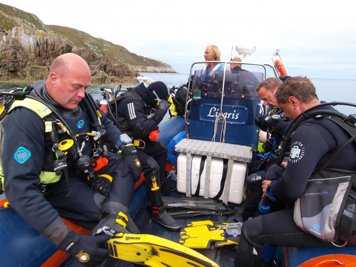 Diving from a RIB Top Tips