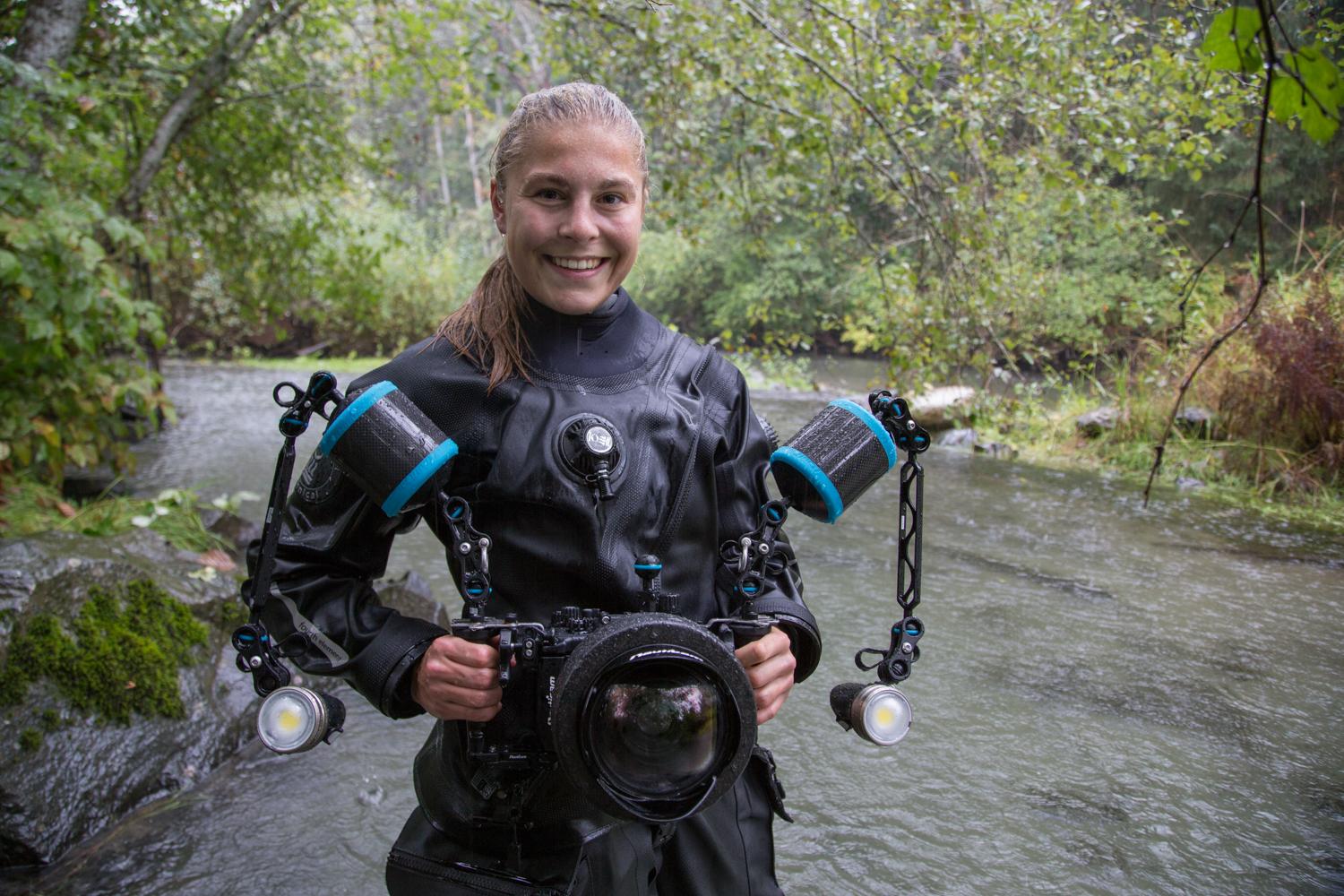 Salmon Filming with Maxwel Hohn