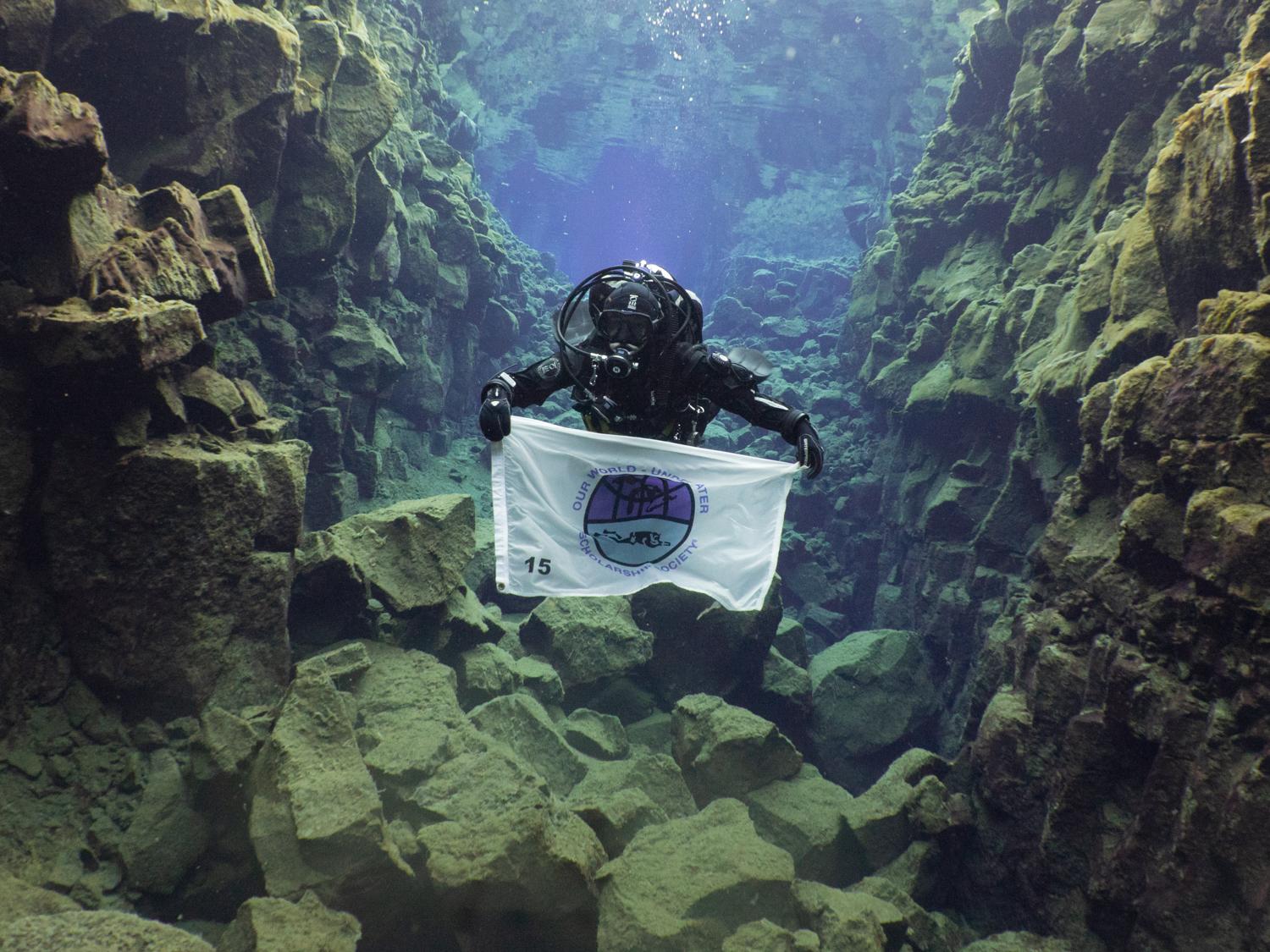 Diving Between Two Continents