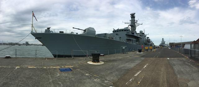 Heart of Oak - on board the Royal Navy's HMS Richmond 5 HMS Richmond