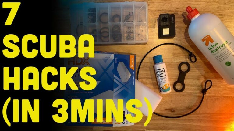 7 Scuba Diving Hacks in 3 mins