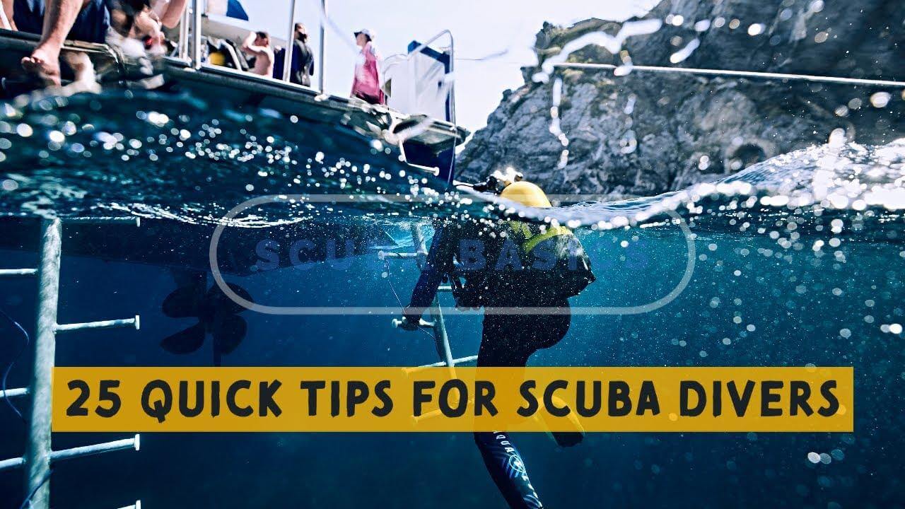 25 Quick Tips for Scuba Diver