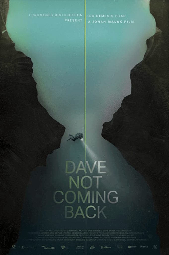 Dave Not Coming Back documentary poster