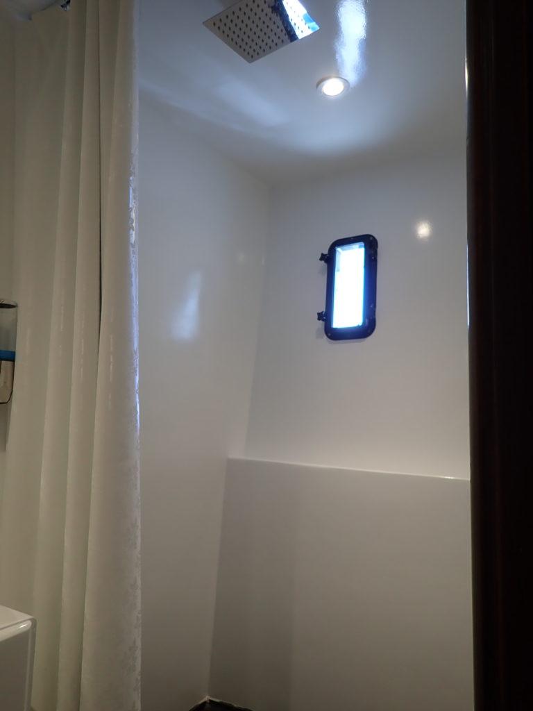 MY BIG BLUE Cabin Bathroom and Shower