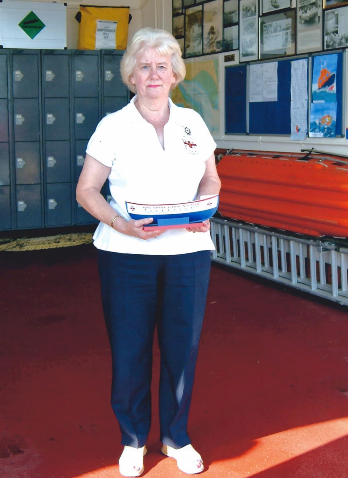 Mary Thomas has dedicated 45 years to the charity and has contributed to saving lives at sea by raising funds as the Chair at RNLI Cleethorpes Fundraising Branch