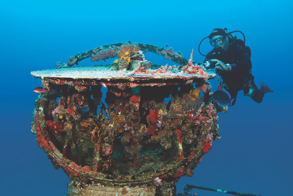 Best wreck diving in the Caribbean