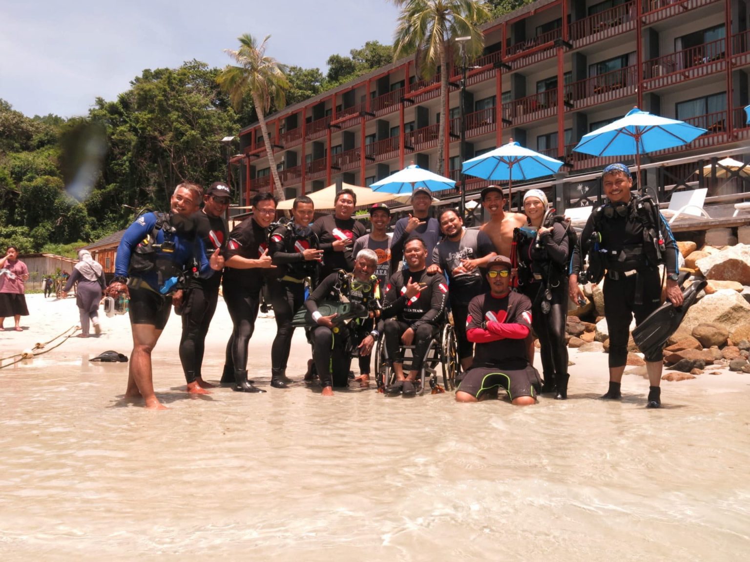 Diveheart Malaysia in Perhentian Island, Terengganu Malaysia