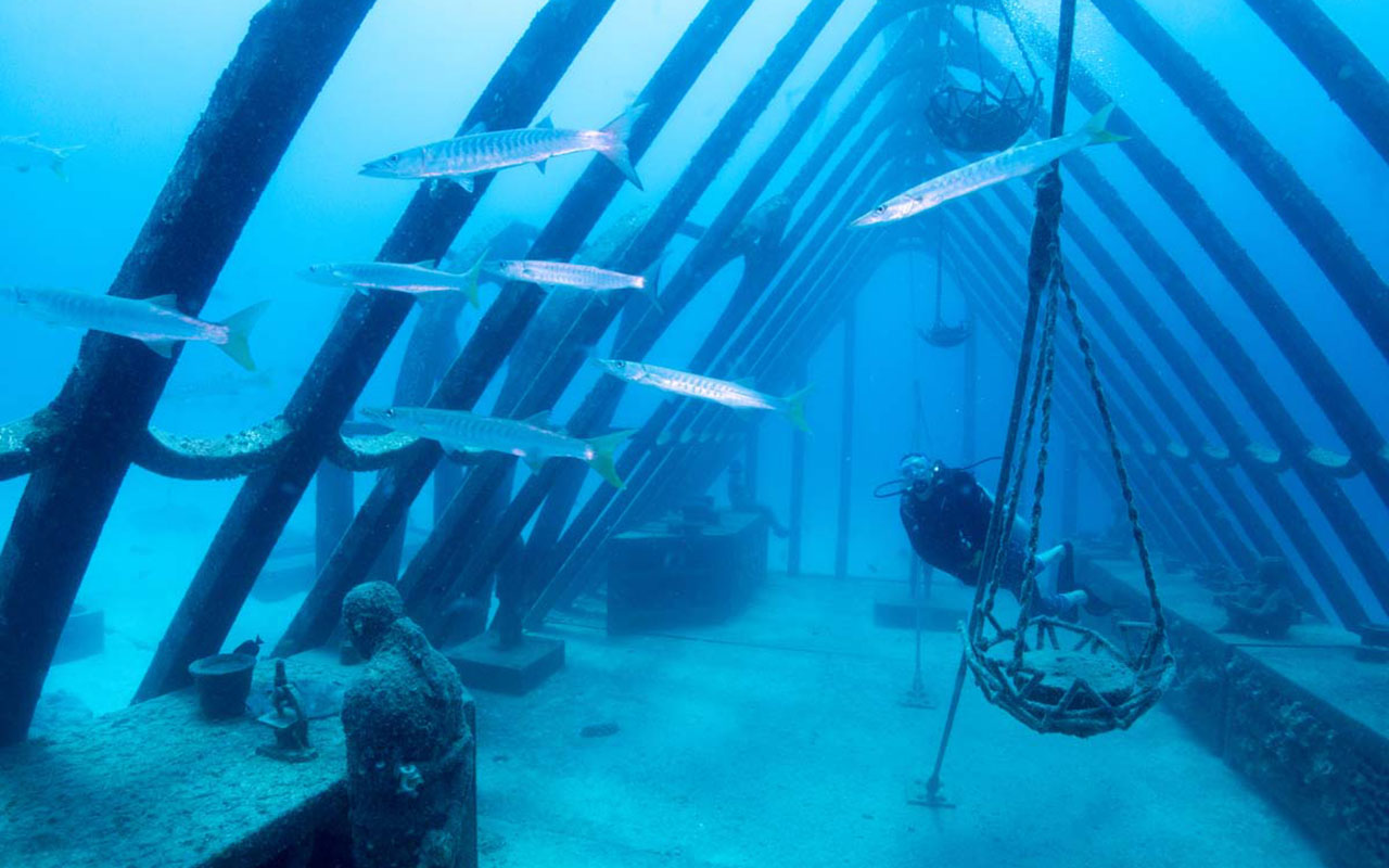 Incredible Museum of Underwater Art