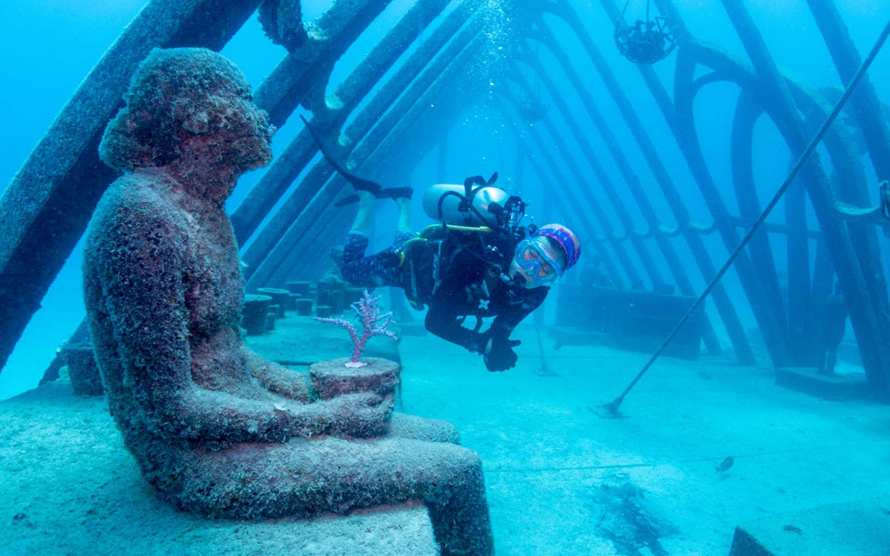Incredible Museum of Underwater Art