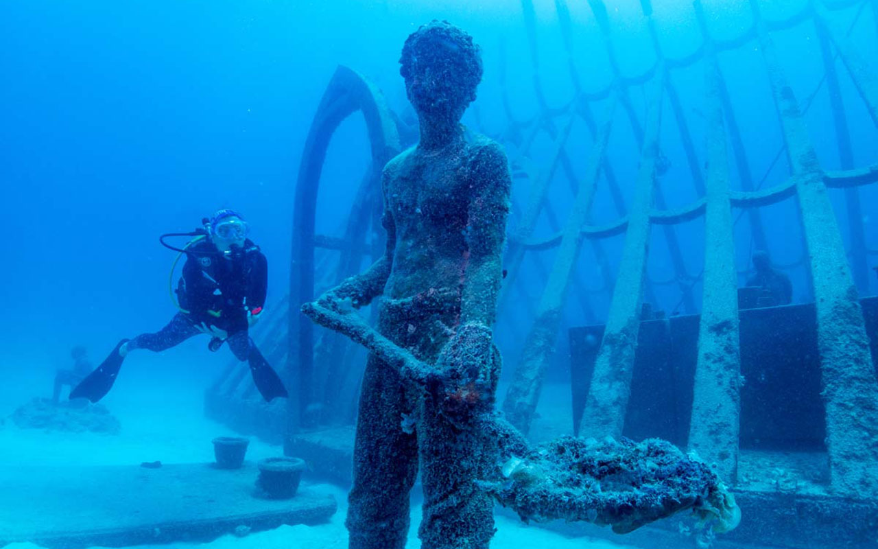 Incredible Museum of Underwater Art