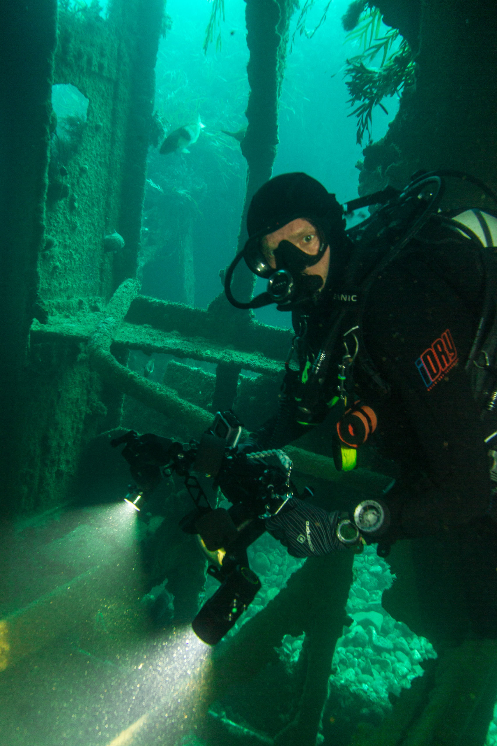 Diving The Wreck of the George Kermode with Redboats