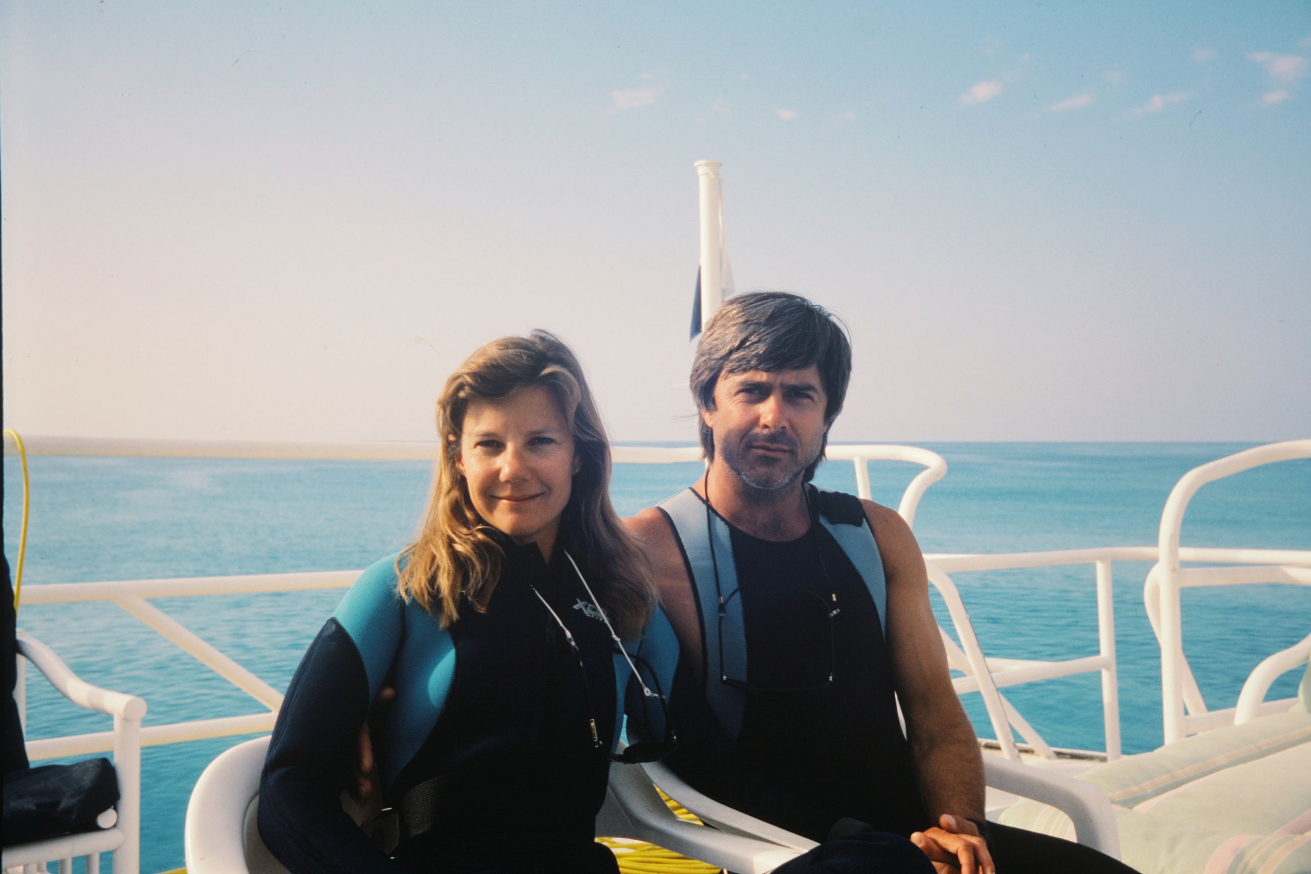 Diving Deep: The Life and Times of Mike deGruy 2 Mimi and Mike before a dive
