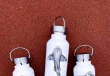Underwater X Elk Draws Stainless Steel Insulated Water Bottles for Mental Health