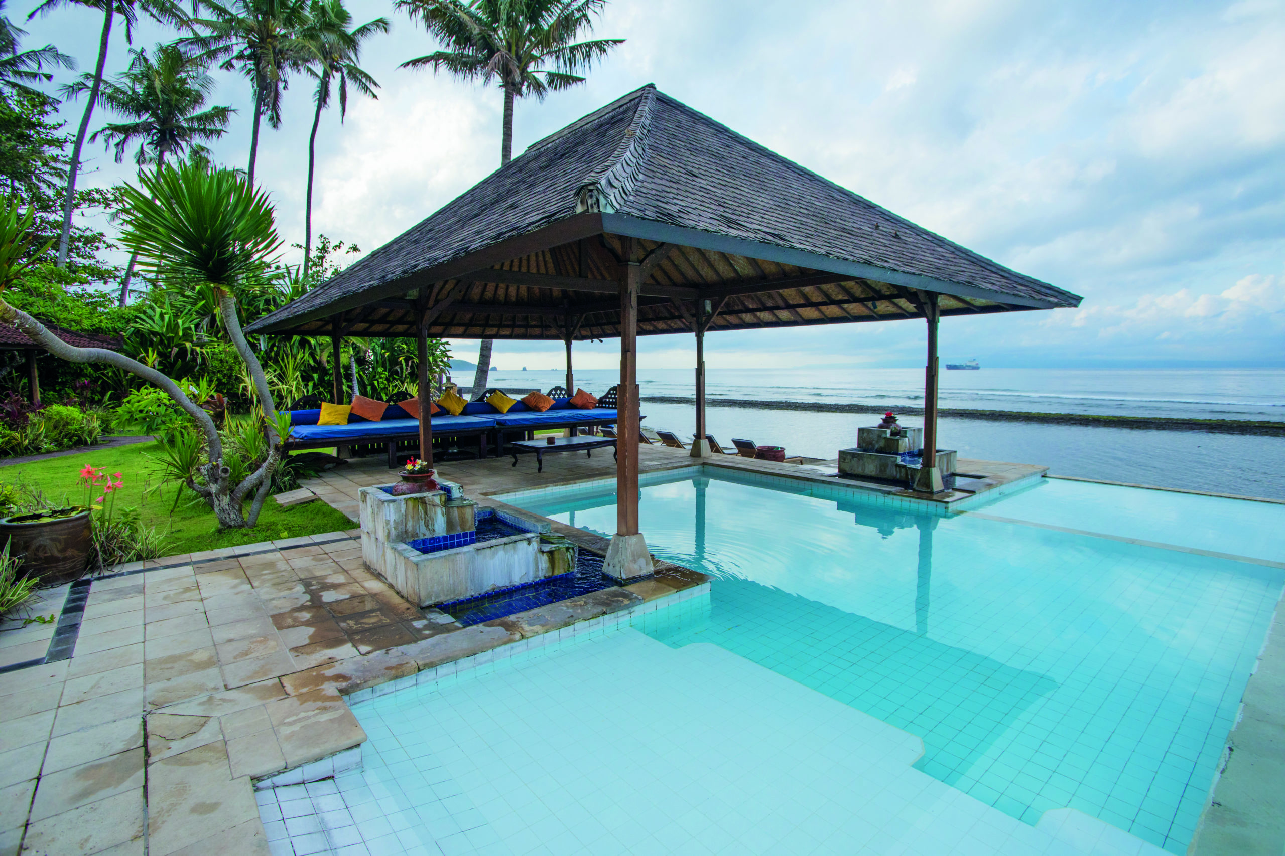 The Paradise Island Of Bali 2 Lotus Bungalows in Candidasa