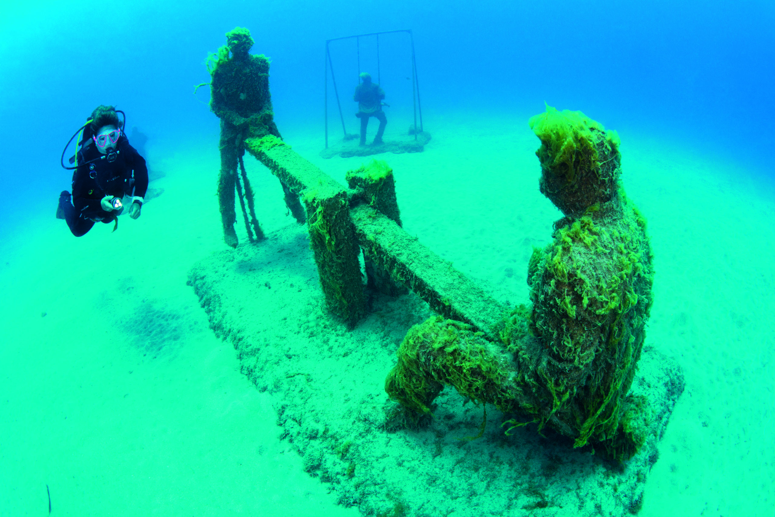 Museo Atlantico underwater sculpture park,