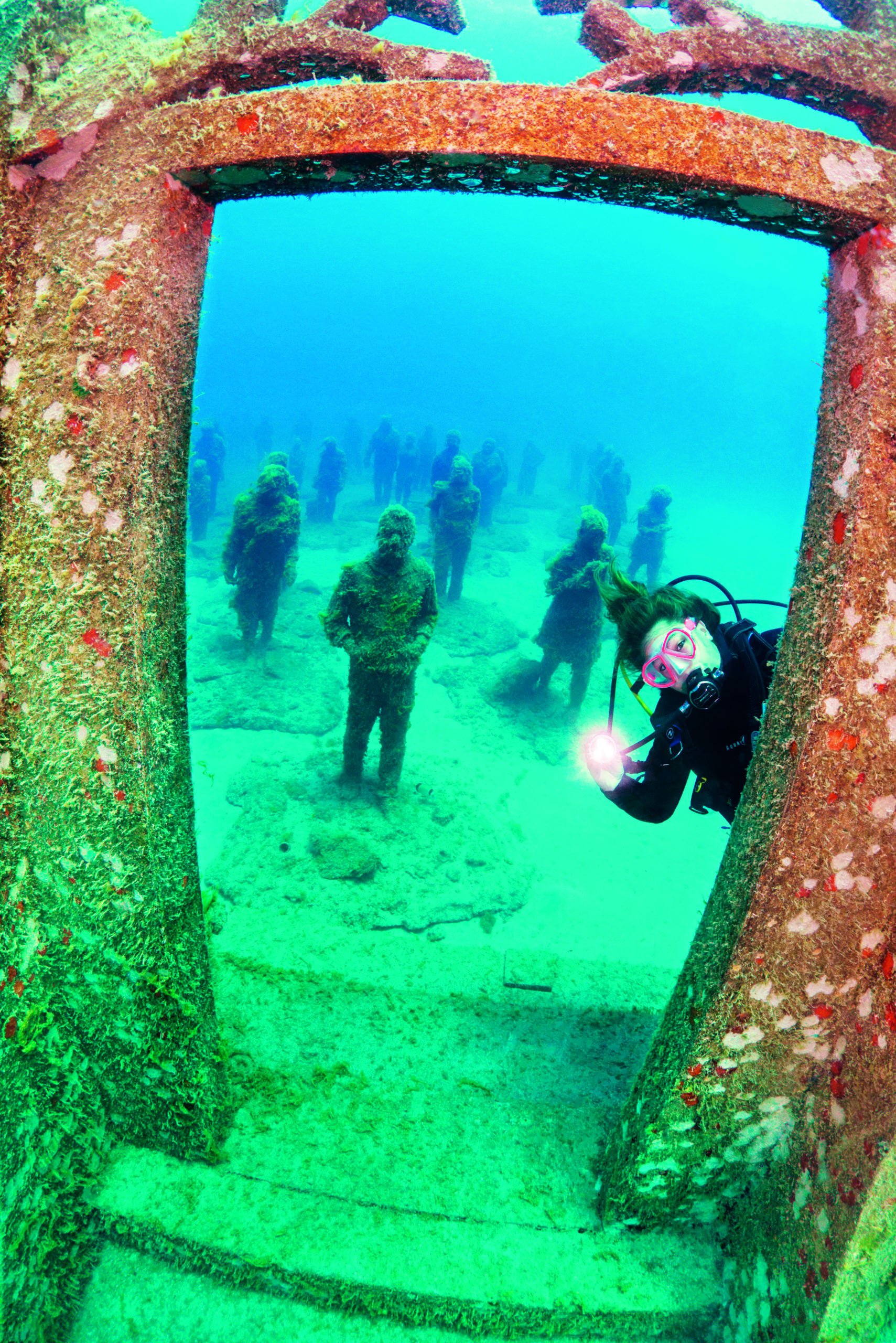 Museo Atlantico underwater sculpture park, 