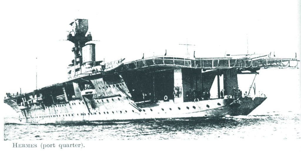 The structure of the flight deck is clear