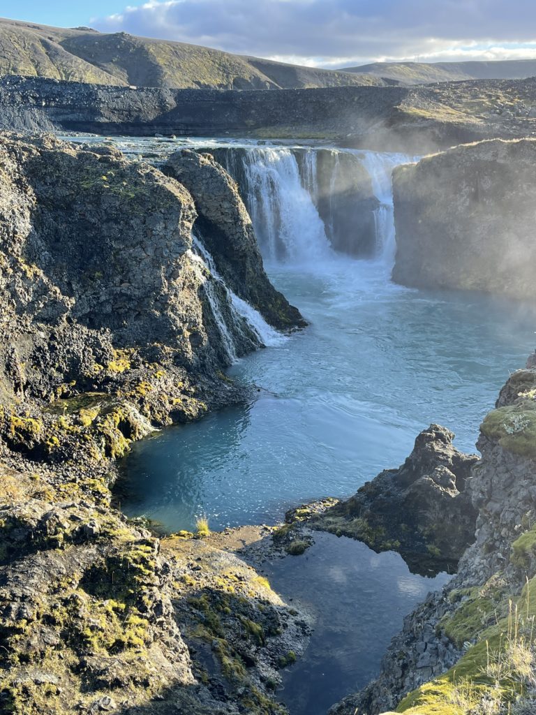 Another stunning waterfall before heading for Reykjavik