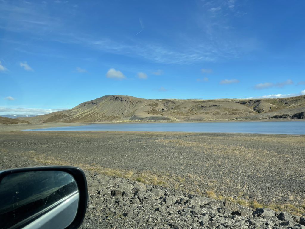 The scenery enroute to Akureyri is suitably stunning