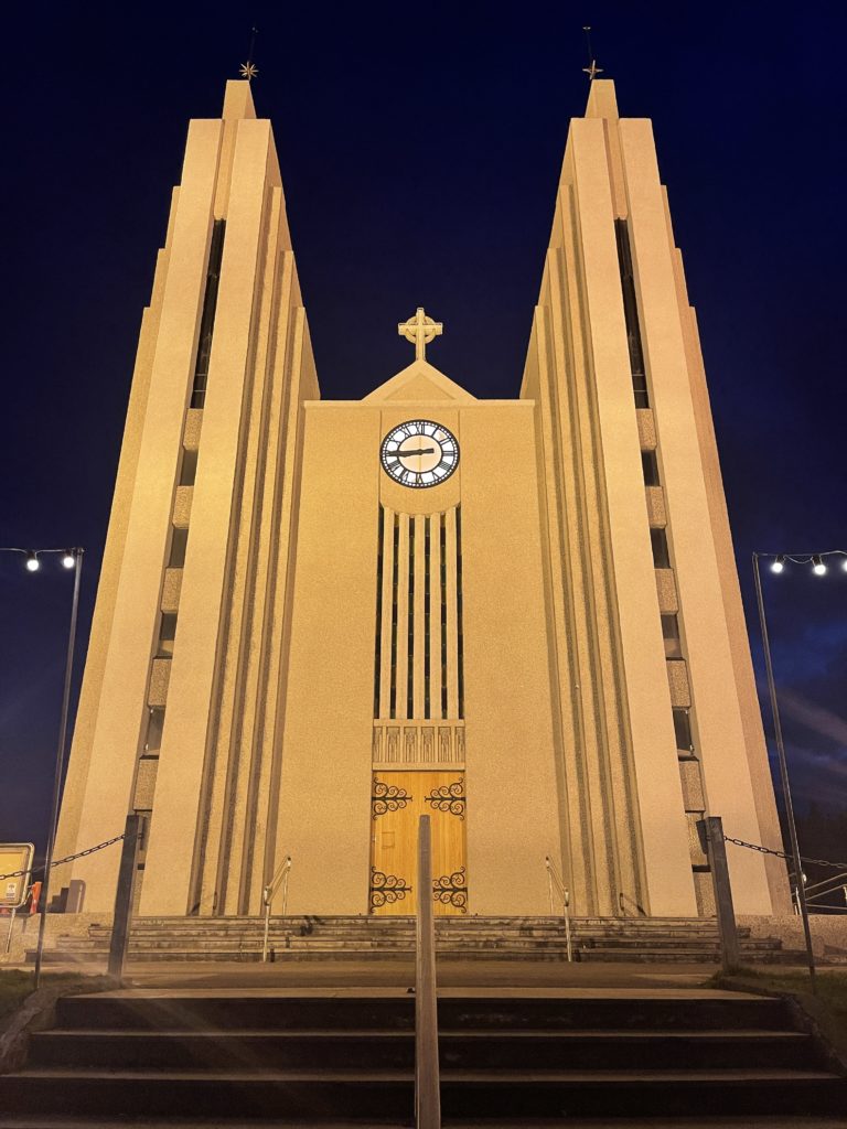 Iceland Adventure, Day Five 5 The church in Akureyri