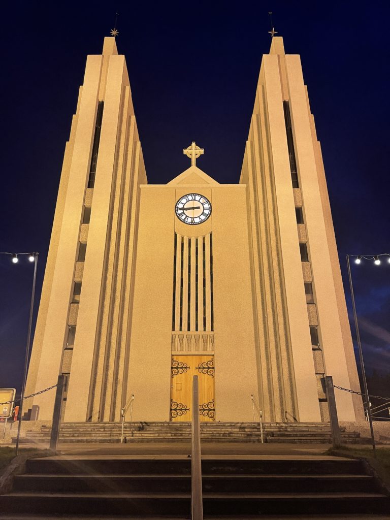 The church in Akureyri