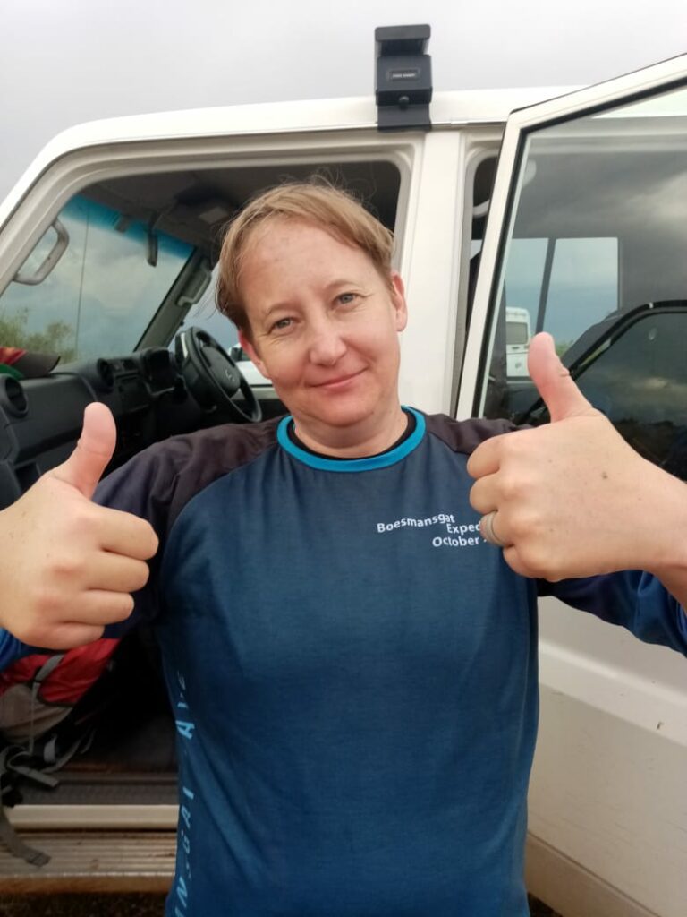 New cave diving record for Karen van den Oever 1 cave diving