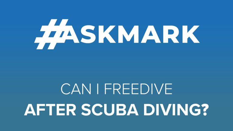 Can I Freedive After Scuba Diving? | #askmark #scuba | @ScubaDiverMagazine