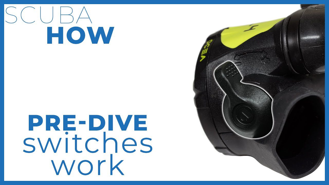How Pre-Dive Switches Work | #scuba #regulator | @ScubaDiverMagazine