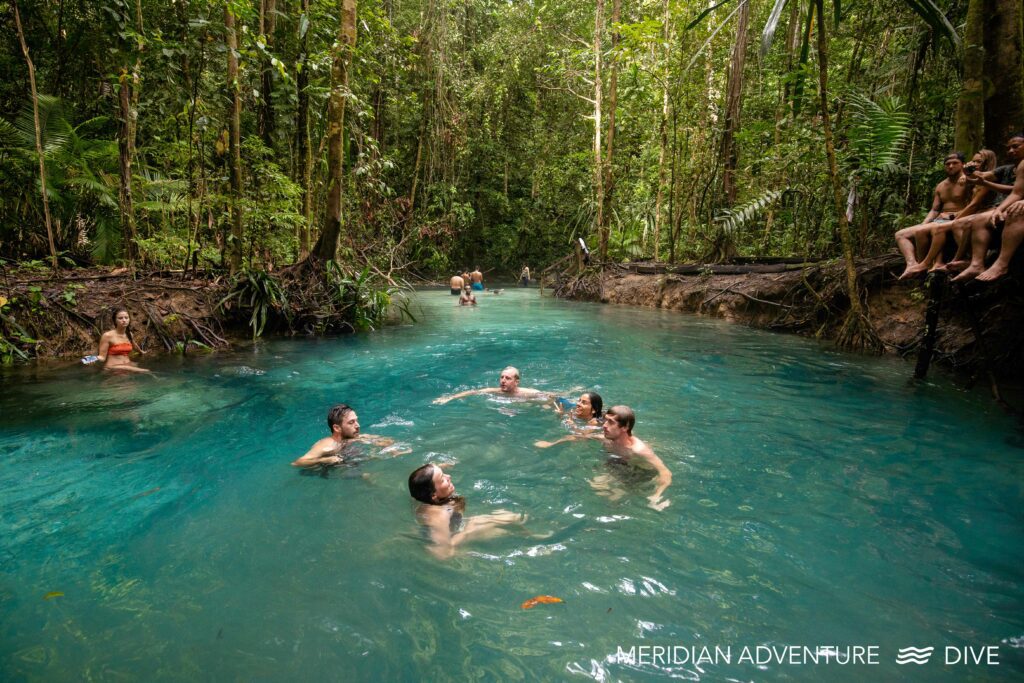 Raja Ampat Attraction the Blue River 2 Raja Ampat Attraction the Blue River