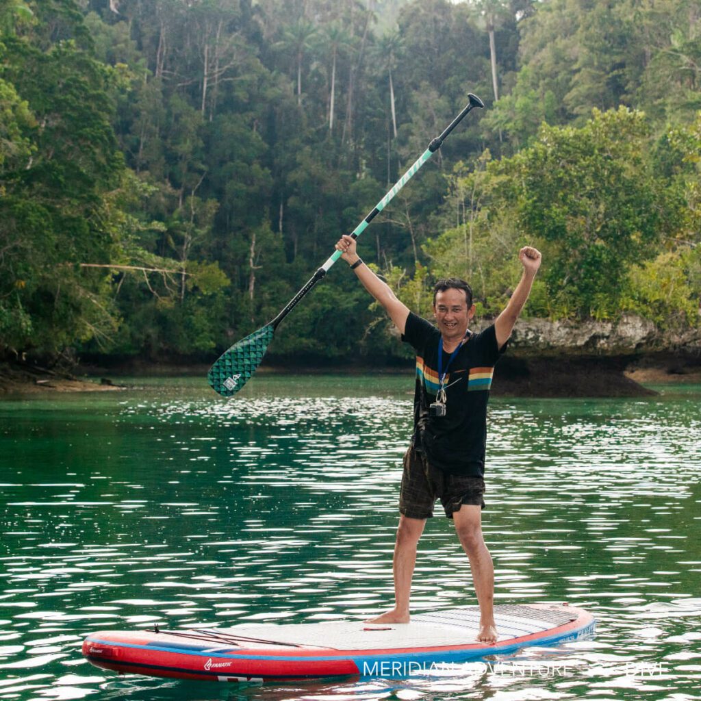Unique Paddle Boarding Experience in Raja Ampat