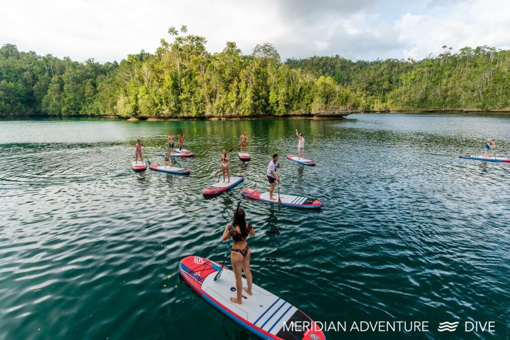 Unique Paddle Boarding Experience in Raja Ampat